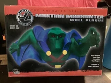 JUSTICE LEAGUE ANIMATED SERIES MARTIAN MANHUNTER WALL PLAQUE DC DIRECT 2003 NIB
