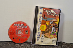 Magic Carpet (Sega Saturn, 1996) CIB EXCELLENT CONDITION