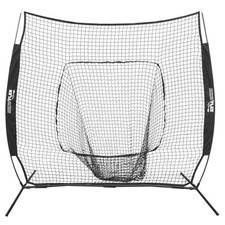 Champion Sports Rhino Flex Portable, Reversible Baseball Training Net 84" x 84"