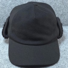 Gorra UGG Trapper para Hombres Mediana Negra Oreja Aleta Sherpa Invierno Esquí Exterior Cálida