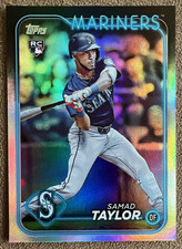 2024 Topps Update Series - Samad Taylor #US30 Rainbow Foil (RC) Seattle Mariners
