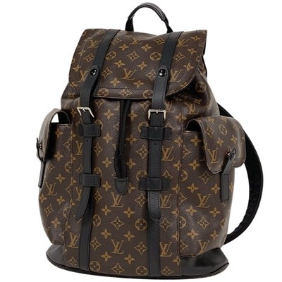 Louis Vuitton Christopher MM Backpack daypack Backpack Monogram macacer Brow...