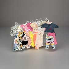 Lot Of 20 Pieces Baby Girl Clothes 3-6months Pre-owned  128 