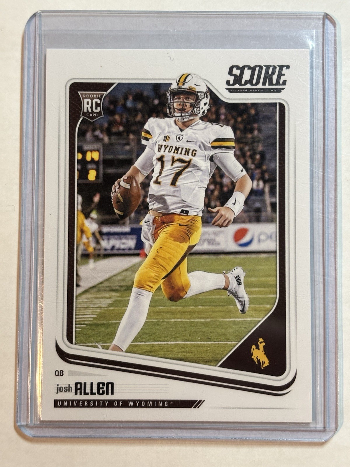 2018 Score #350 Josh Allen Rookie Card (RC)