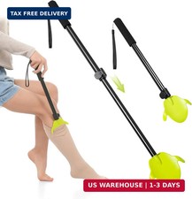 Telescopic Compression Sock Remover Tool - Adjustable Long Handle Stocking Remov