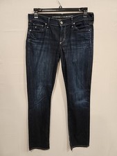 Citizens of Humanity Ava Jeans Womens Size 30 Blue Low Rise Straight 32" Inseam