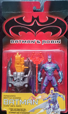 Kenner: BATMAN & ROBIN ACTION FIGUR BATMAN: BATTLE BOARD - EISZEIT - DC 1997