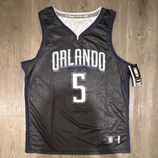 Orlando Magic Paolo Banchero 5 NBA Jersey Black Blue White Size L