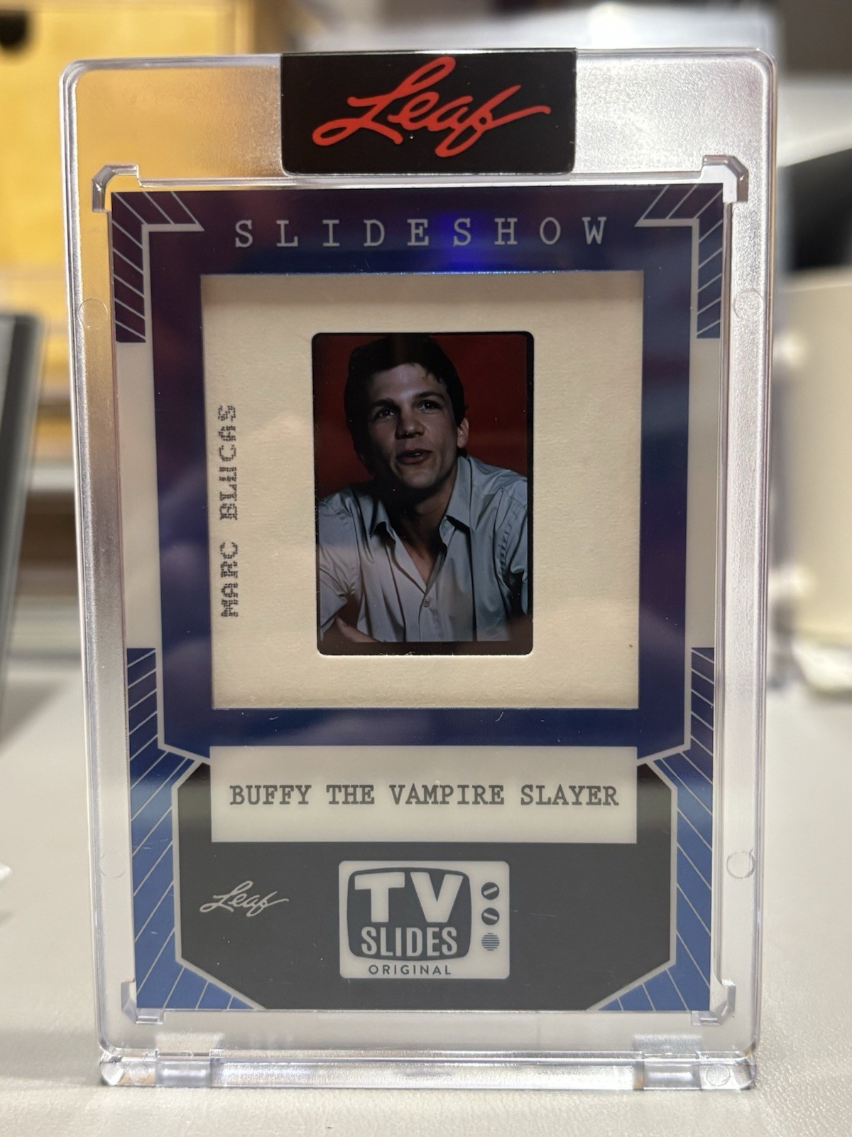 2026 LEAF TV SLIDES SLIDESHOW BUFFY THE VAMPIRE SLAYER BLUE MARK BLUCAS