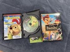 DISNEY BAMBI DVD DIGITAL 2 DISC SPECIAL PLATINUM EDITION THUMPER FLOWER