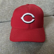 VTG Cincinnati Reds Made In USA 100 Wool Hat New Era Diamond Collection