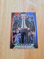 2017-18 Prizm RICK CARLISLE Red White & Blue Prizm #100 Mavericks Pacers SP