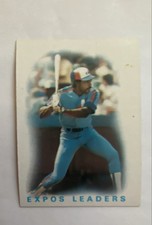 Andre Dawson 1986 Topps Baseball card Expos 576
