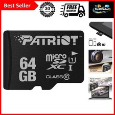 Patriot LX Series Micro SD Flash Memory Card 64GB