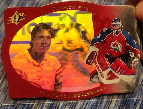 Patrick Roy #10 1996 Spx card
