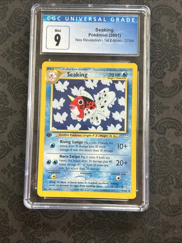 Seaking (1st Edition) graded CGC 9 for sale on eBay