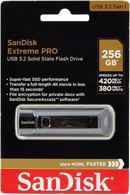Extreme Pro 256gb Usb 3.2 Gen 1 Stick - 420mb/s Lesegeschwindigkeit