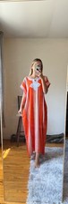 Moroccan Gandoura Kaftan Dress Traditional Clothing Women Multiple Col