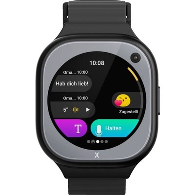 XPLORA X6Pro Kinder Smartwatch Schwarz (60.36-112.96 mm) Silikon