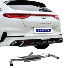 Bastuck Duplex Edelstahl Endschalld&auml;mpfer Kia ProCeed CD GT 1.6l T-GDI ab Bj. 19