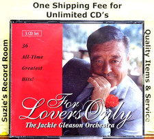 3-CD Jackie Gleason For Lovers Only EX  to NM Mood Music 16 All-Time Great Hits