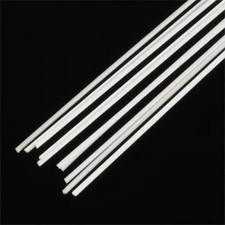 Plastruct 90841 0.030" x 10" x 0.030" Triangular Styrene Rod Pack of 10 