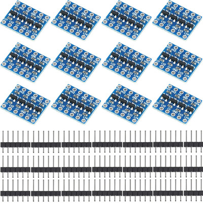 Modulo Convertidor Nivel Logico 12Piezas 4Canales Bidireccional 3.3V5V ArduinoPi