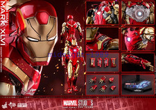 Hot Toys MMS489D25 Iron Man 1/6 Scale Iron Man Mark46 Action Figure Toy Model