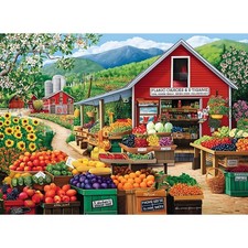 500 Piece Jigsaw Puzzles Adults Fruit Market Harvest Home Decor Game