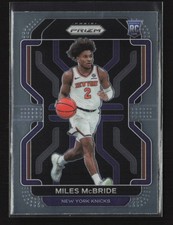 2021-22 Panini Prizm Miles McBride RC #283 New York Knicks