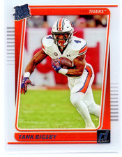 2023 Chronicles Draft Picks Clearly Donruss Rated Rookie Tank Bigsby #45 RC