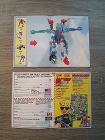 LEGO Technic Throwbots Ski 8501 Ice Slizer w/Case Disks Manual Poster Booklet