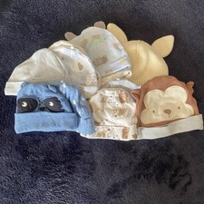 13 Newborn Baby Lot Of 0-9months Hats Caps Beanies Winter Warm