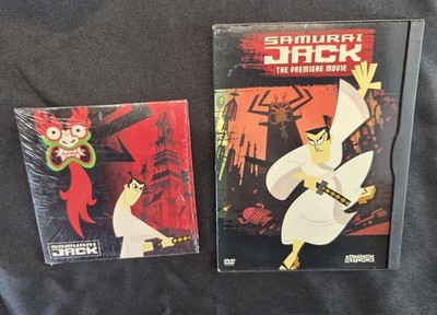 Samurai Jack RARE Promo CD-ROM DISC + Samurai Jack The Premier Movie SNAPCASE