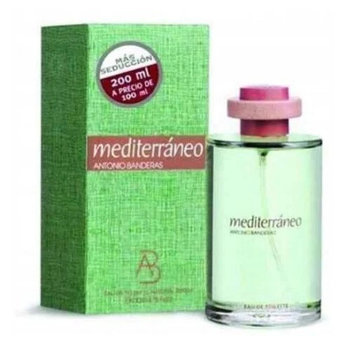 ANTONIO BANDERAS MEDITERRANEO EAU DE TOILETTE EDT for MEN 200ml
