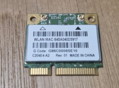 Qualcomm-Atheros QCWB335 Wireless WiFi Karte G86C0006SE10 für HP Toshiba, andere
