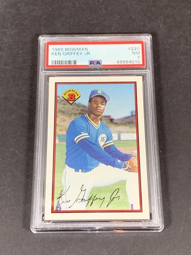Ken Griffey Jr. 1989 Bowman #220, PSA 7 NEAR-MINT