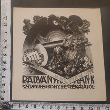 WUNDERKAMMER K EXLIBRIS 137 - "HUMOUR PRESS" - * ARPAD NAGY * - X