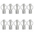 Test Magnet Keychain Bulk Pack 10 Pcs Scrap Metal Recycling 22 lbs 10 kg Strong