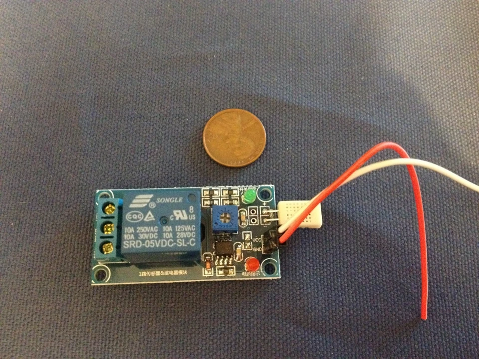 1 Pieces - Humidity switch Relay Module Humidity Controller Arduino #3102 c9 - Image 2 of 2