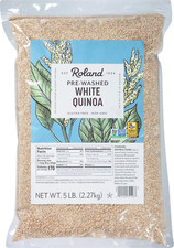 White Quinoa, Pre-Washed, Specialty Imported Food, 5 Lb Bag