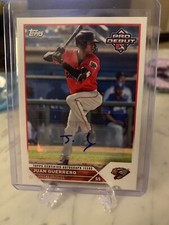 2023 Topps Pro Debut Baseball Base Auto Card PD-158 Juan Guerrero