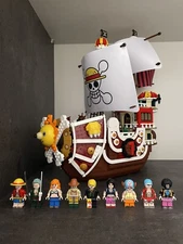 One Piece - Nave Thousand Sunny Ship compatibili NO LEGO Sealed Nuova Sigillata