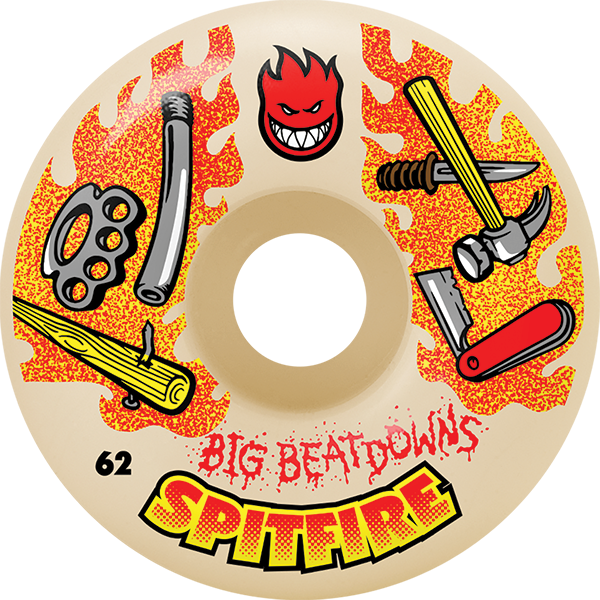 Spitfire F4 99a Classics Big Beatdown 62mm Natural Longboard
