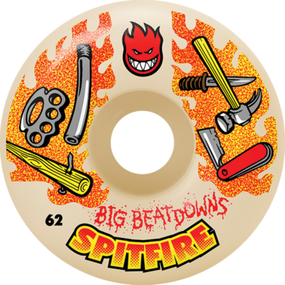 Spitfire フォーマル4 BIG BEATDOWNS 62mm99a Spitfire F4 99a Classics Big Beatdown 62mm Natural Longboard