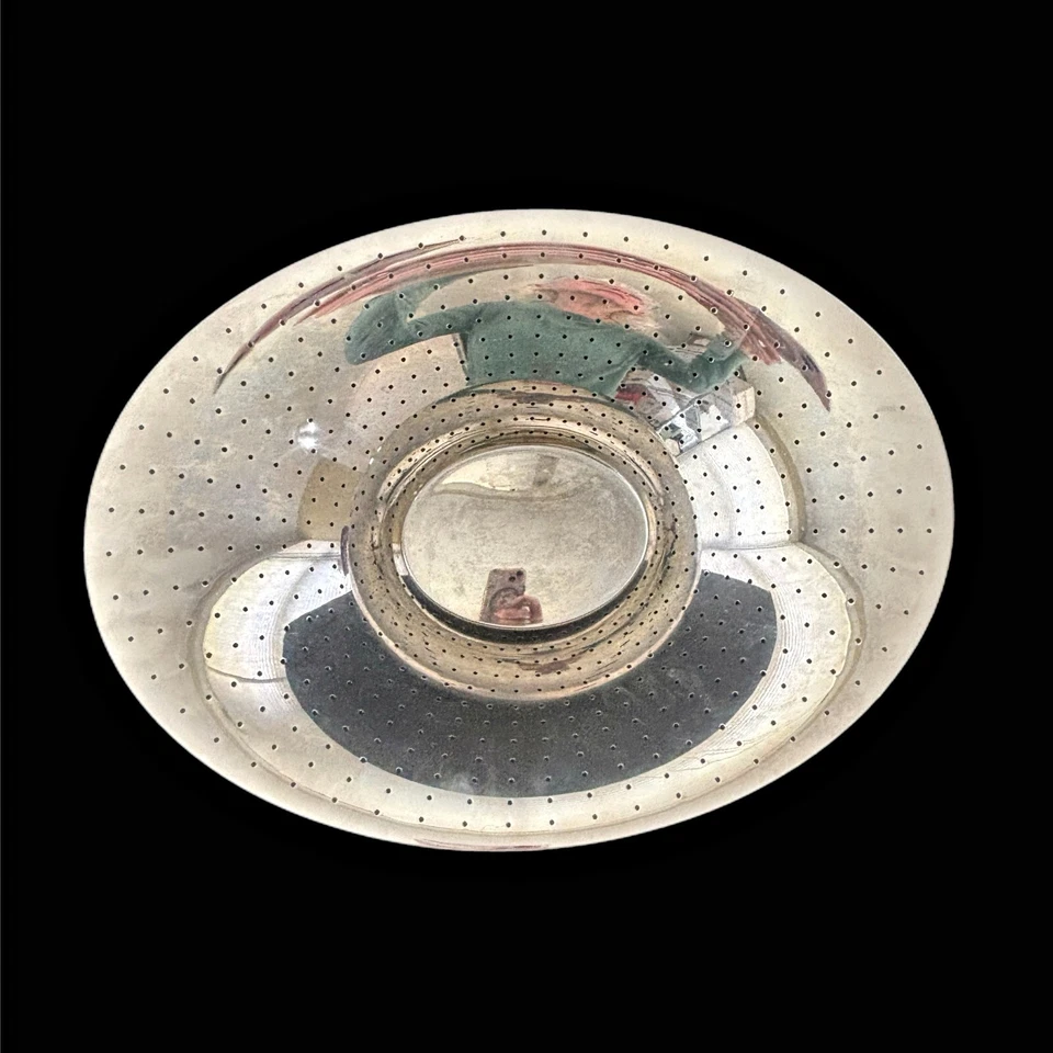 "Frutero de acero inoxidable Alessi hecho en Italia Francesca Amfitheatrof moderno 17""" Foto 4 de 4