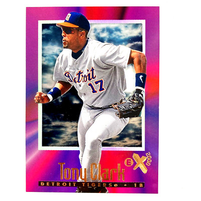Tony Clark 1997 EX 2000 Card #20 MLB Detroit Tigers