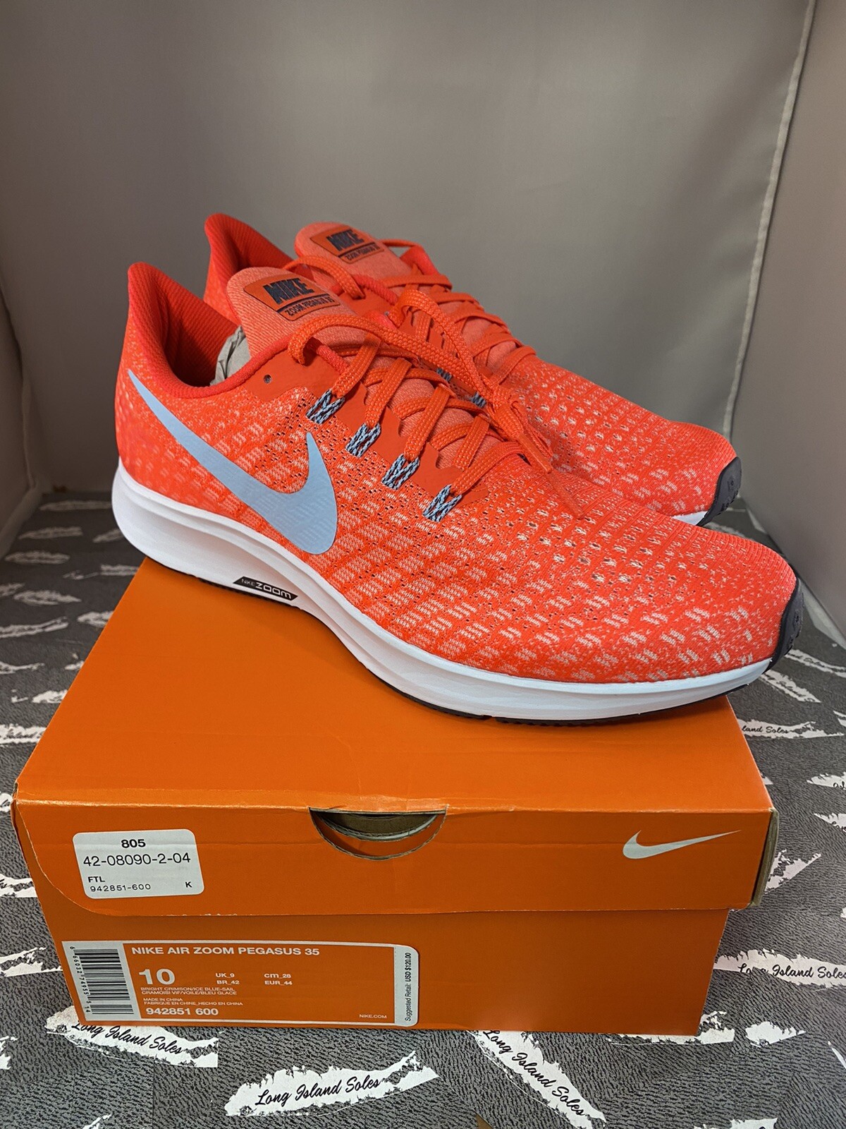 nike pegasus 35 bright crimson