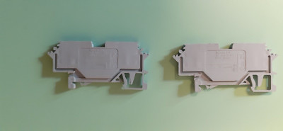 2 Stk Wago 279 IEC 60947-7-1 Reihenklemmen 800V 1,5 mm² in Grau