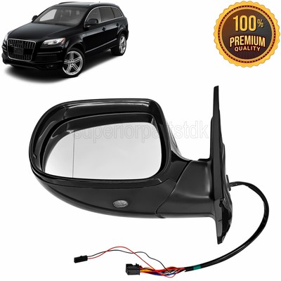 Driver Side Mirror For 2010-2015 AUDI Q7 with Memory Lane Assist Power Folding